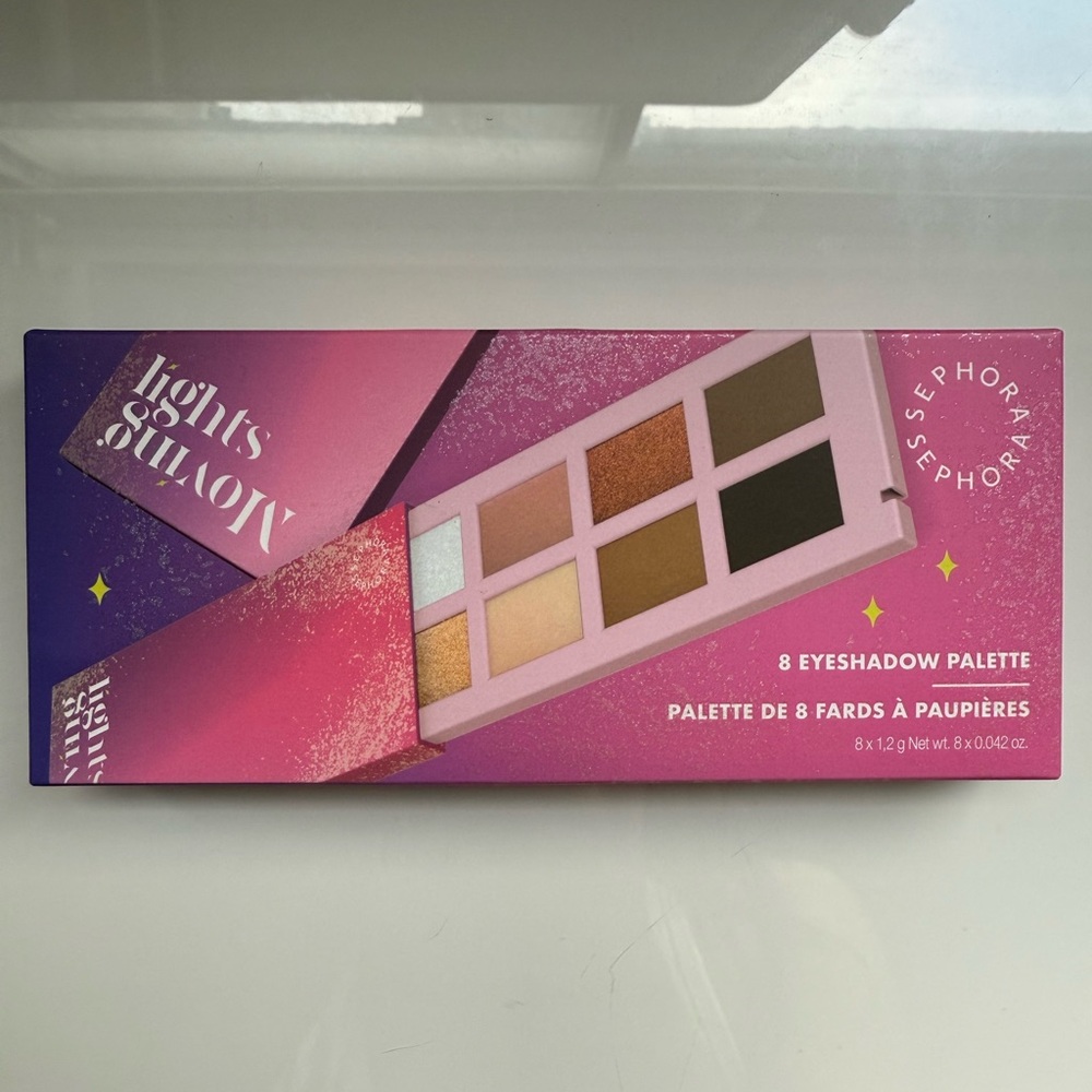 Sephora Lights Show Eyeshadow Palette - Gold, Black, Cream